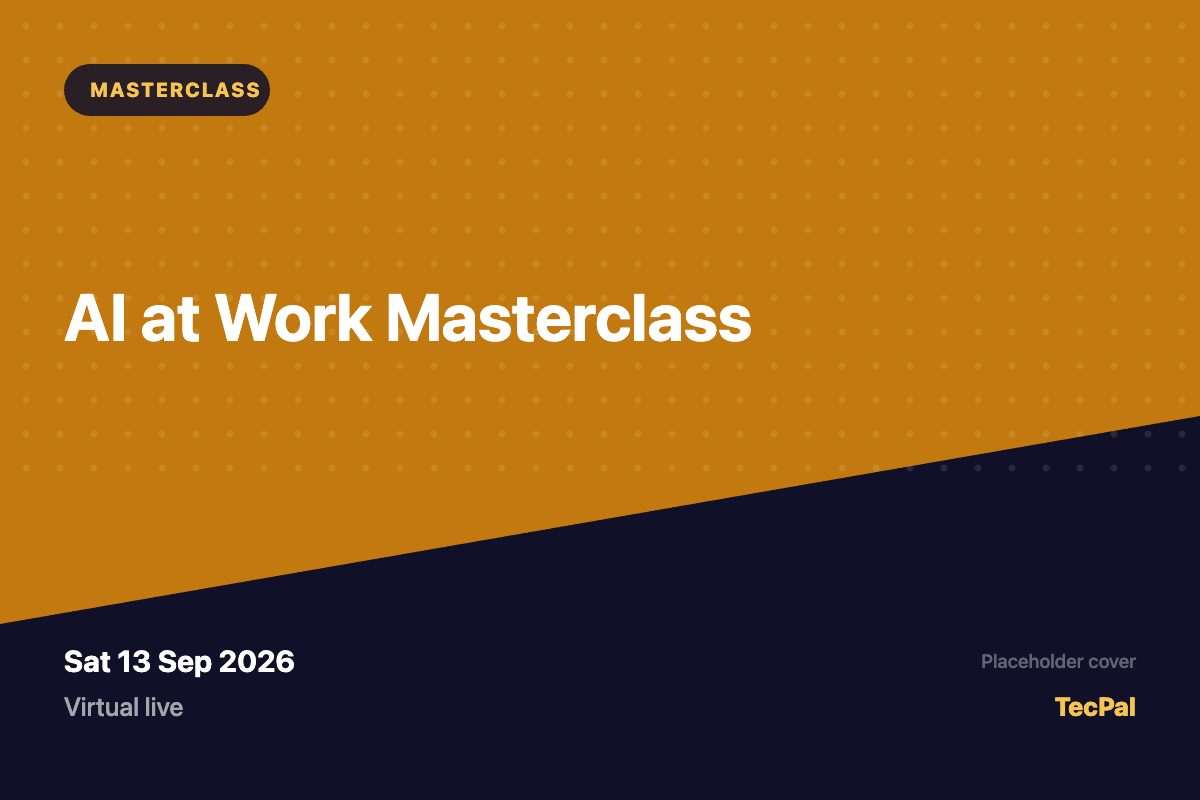 AI at Work Masterclass at TecPal
