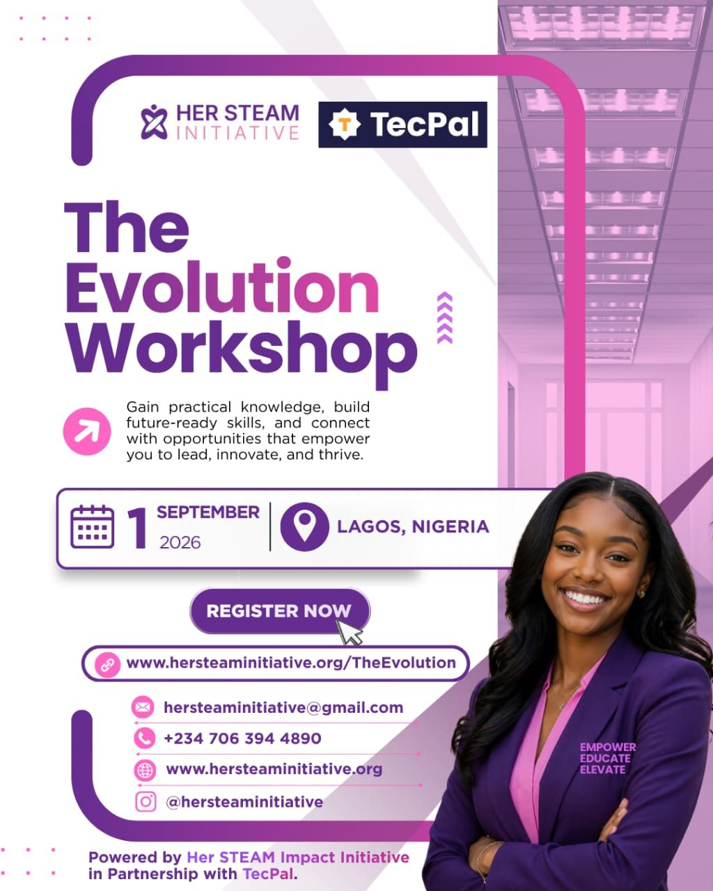 The Evolution Workshop flyer